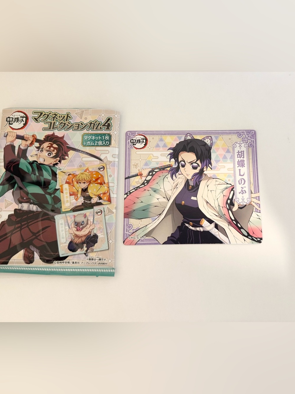 Anime official collectible demon slayer magnet shinobu
